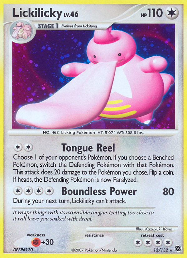 Lickilicky (12/132) [Diamond & Pearl: Secret Wonders] | Card Citadel