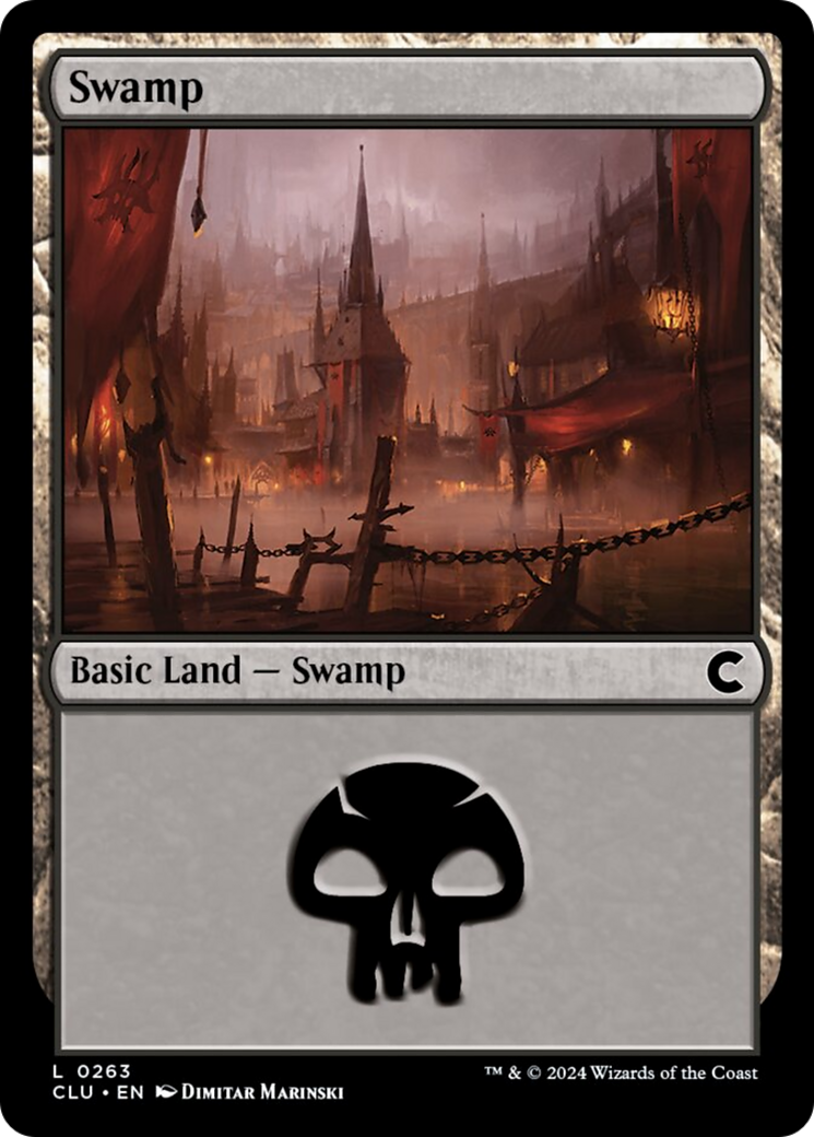 Swamp (0263) [Ravnica: Clue Edition] | Card Citadel