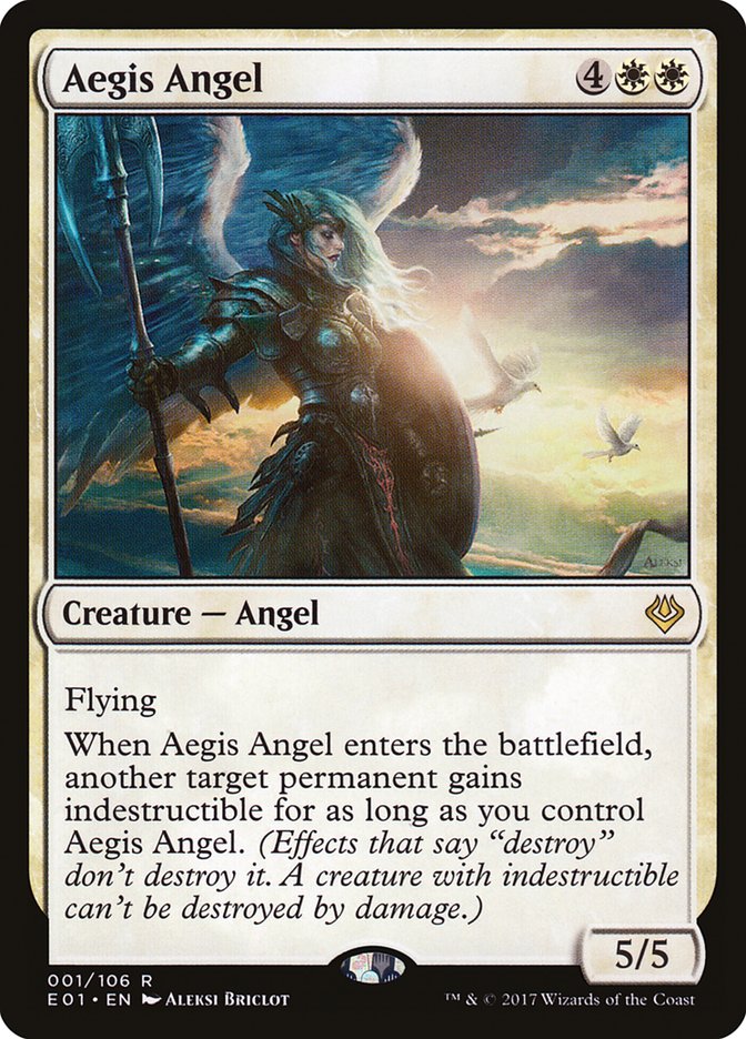 Aegis Angel [Archenemy: Nicol Bolas] | Card Citadel