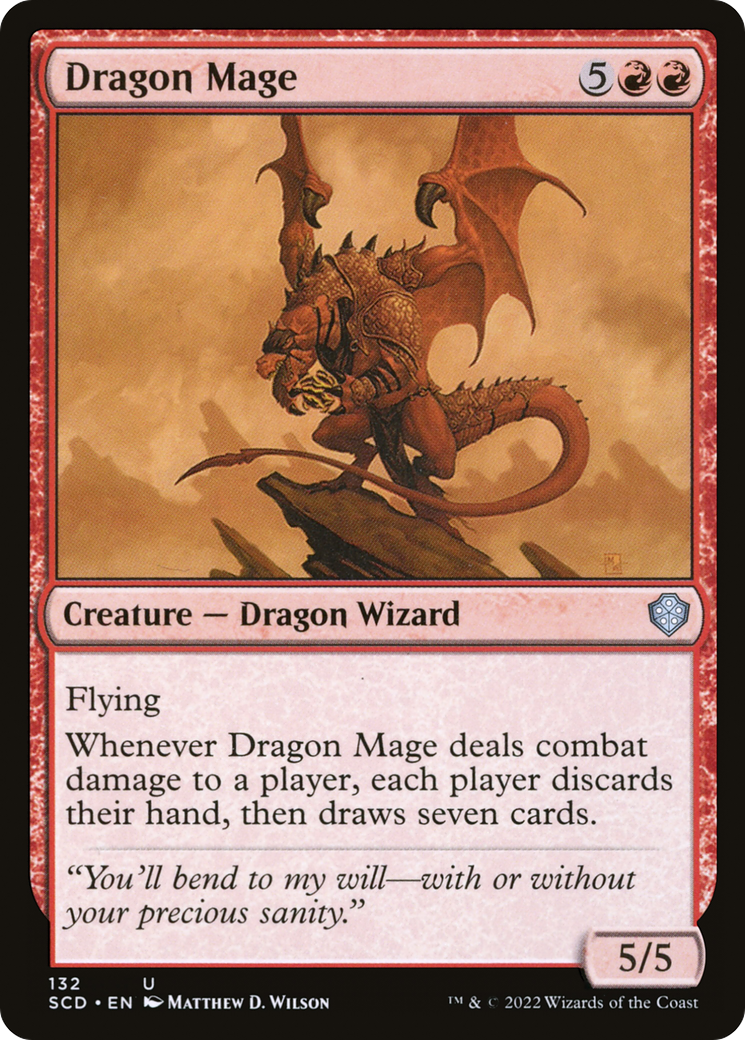 Dragon Mage [Starter Commander Decks] | Card Citadel