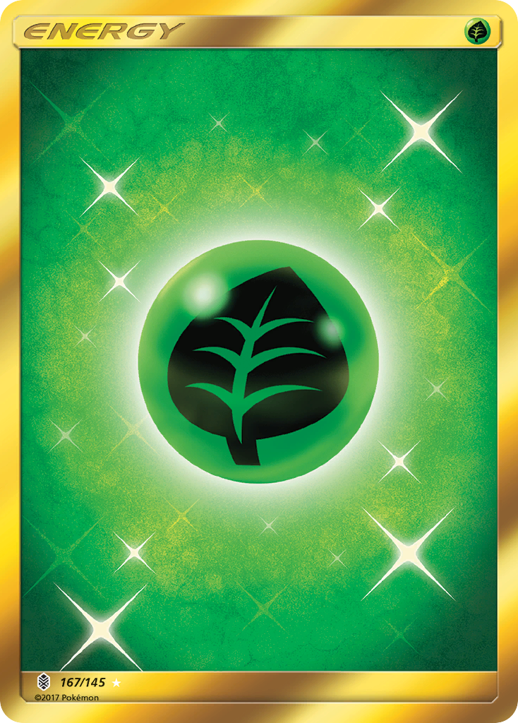 Grass Energy (167/145) [Sun & Moon: Guardians Rising] | Card Citadel