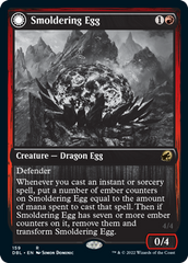 Smoldering Egg // Ashmouth Dragon [Innistrad: Double Feature] | Card Citadel