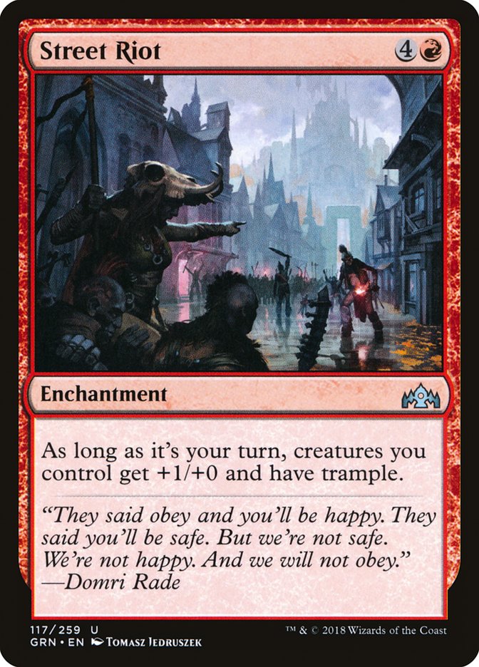 Street Riot [Guilds of Ravnica] | Card Citadel