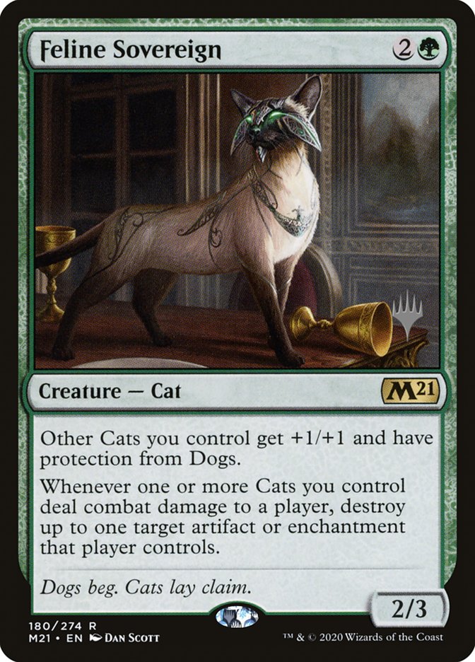 Feline Sovereign (Promo Pack) [Core Set 2021 Promos] | Card Citadel