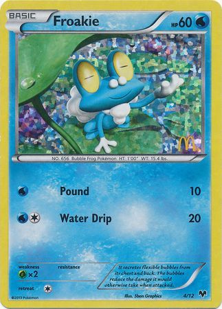 Froakie (4/12) [McDonald's Promos: 2014 Collection] | Card Citadel