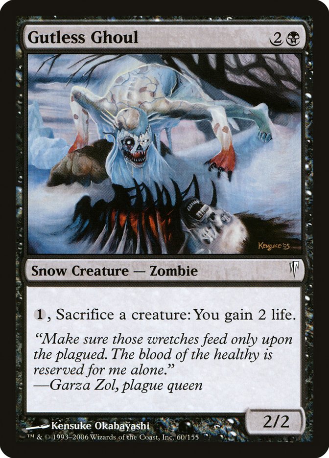 Gutless Ghoul [Coldsnap] | Card Citadel