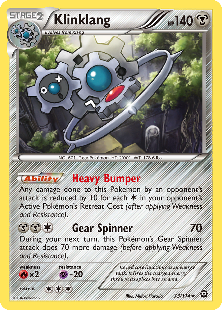 Klinklang (73/114) [XY: Steam Siege] | Card Citadel