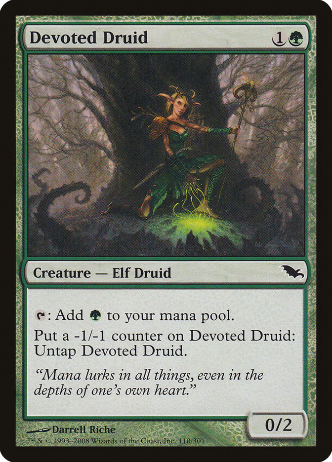 Devoted Druid [Shadowmoor] | Card Citadel