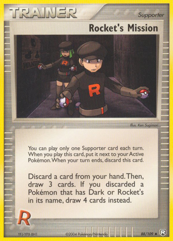 Rocket's Mission (88/109) [EX: Team Rocket Returns] | Card Citadel