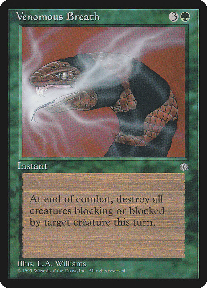 Venomous Breath [Ice Age] | Card Citadel