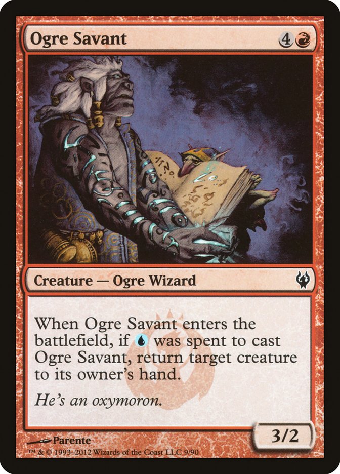 Ogre Savant [Duel Decks: Izzet vs. Golgari] | Card Citadel