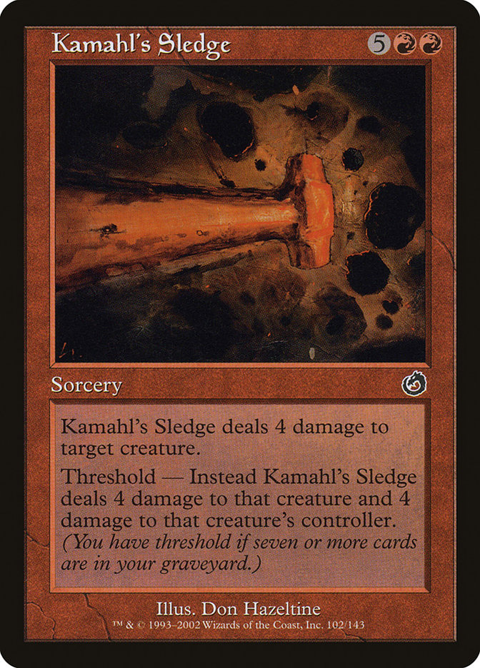Kamahl's Sledge [Torment] | Card Citadel