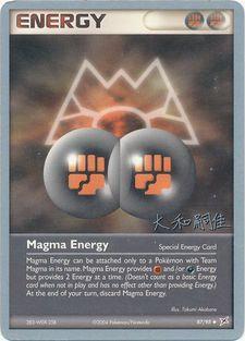 Magma Energy (87/95) (Magma Spirit - Tsuguyoshi Yamato) [World Championships 2004] | Card Citadel