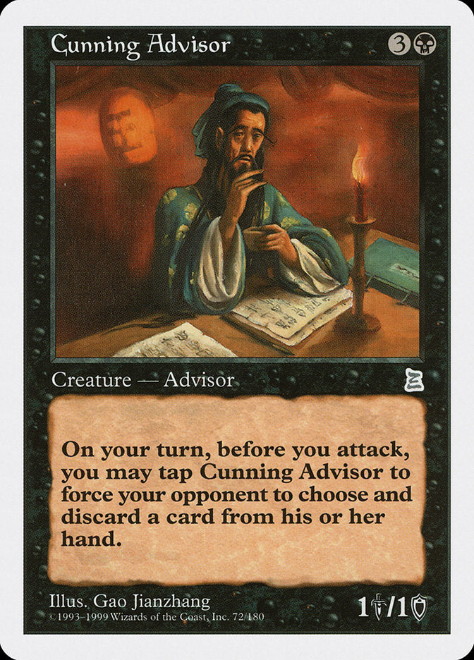 Cunning Advisor [Portal Three Kingdoms] | Card Citadel