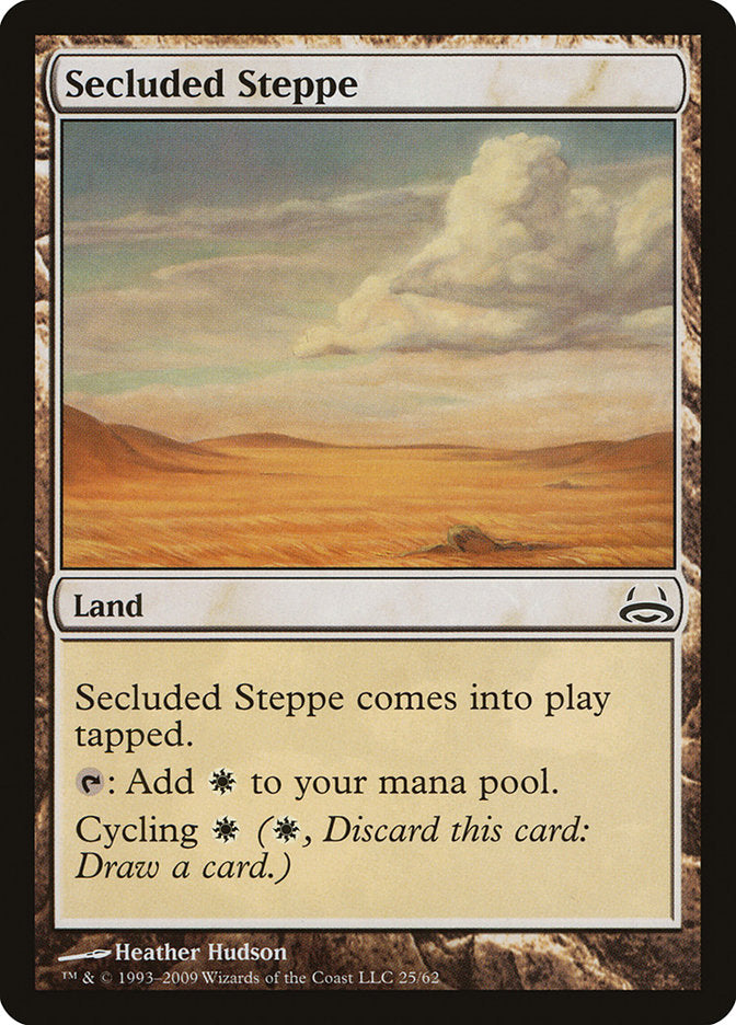 Secluded Steppe [Duel Decks: Divine vs. Demonic] | Card Citadel