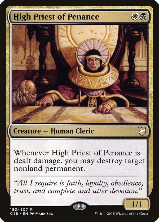 High Priest of Penance [Commander 2018] | Card Citadel