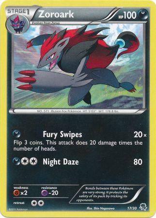 Zoroark (17/30) [Black & White: Trainer Kit - Zoroark] | Card Citadel