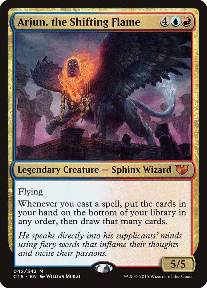 Arjun, the Shifting Flame [Commander 2015] | Card Citadel