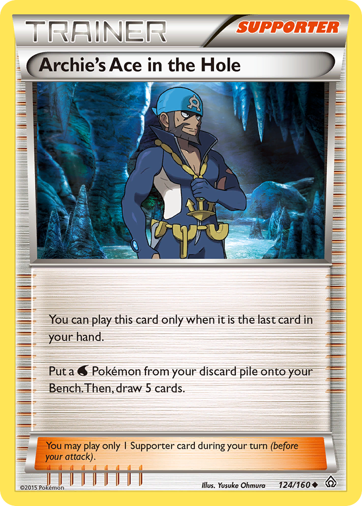 Archie's Ace in the Hole (124/160) [XY: Primal Clash] | Card Citadel