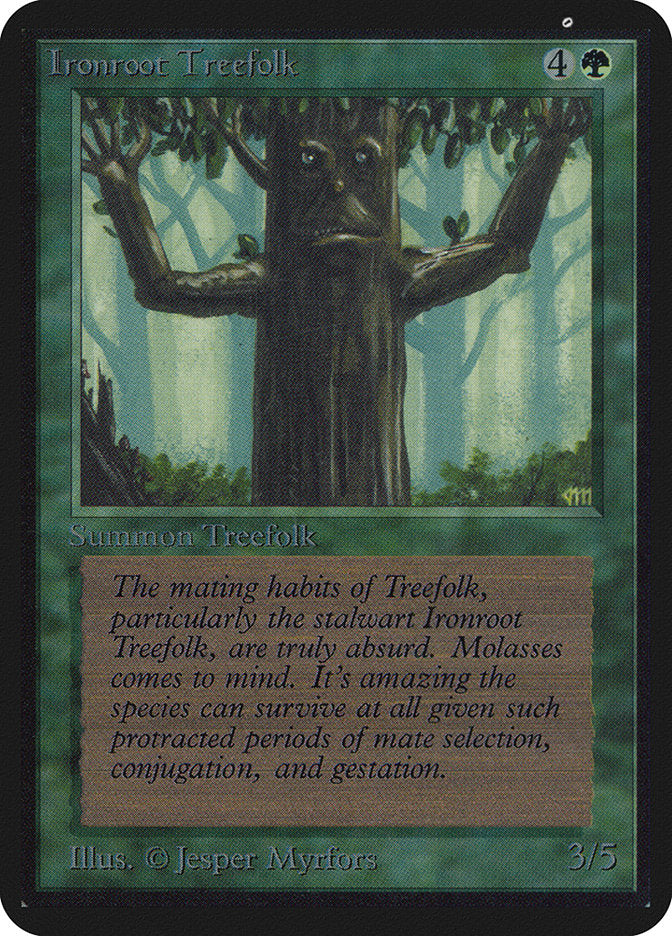 Ironroot Treefolk [Limited Edition Alpha] | Card Citadel