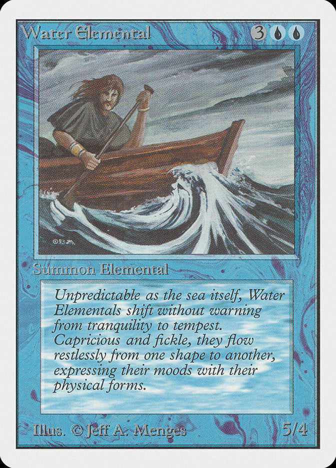 Water Elemental [Unlimited Edition] | Card Citadel