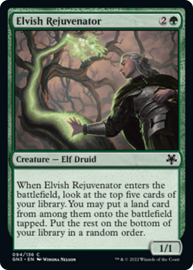 Elvish Rejuvenator [Game Night: Free-for-All] | Card Citadel