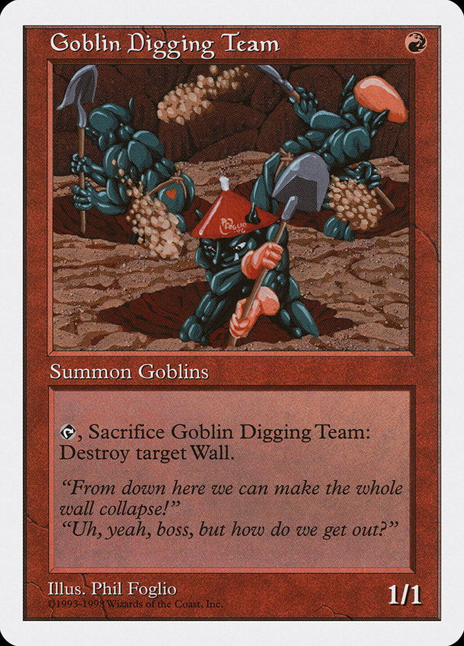 Goblin Digging Team [Anthologies] | Card Citadel