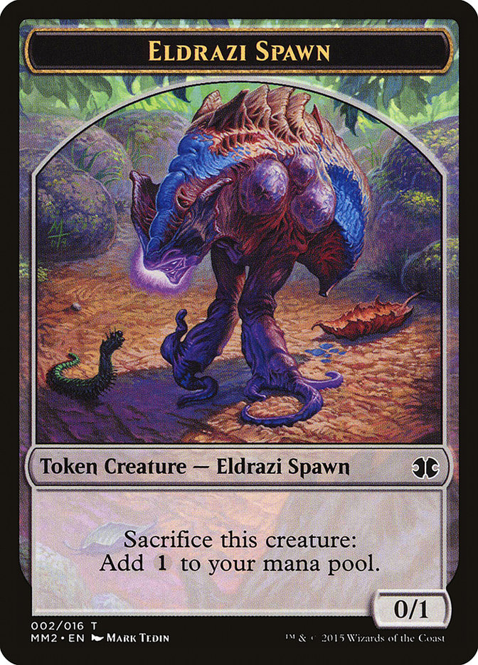 Eldrazi Spawn (002/016) [Modern Masters 2015 Tokens] | Card Citadel