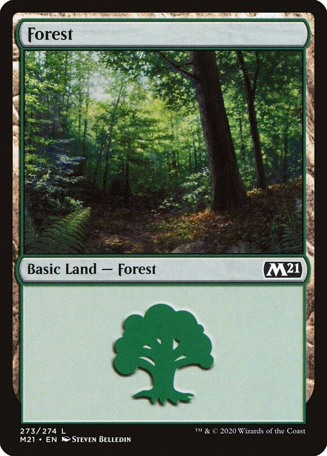 Forest (273) [Core Set 2021] | Card Citadel