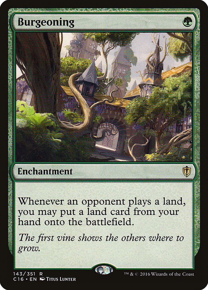 Burgeoning [Commander 2016] | Card Citadel