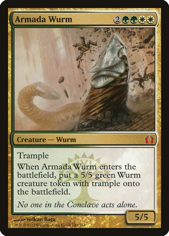 Armada Wurm [Return to Ravnica] | Card Citadel