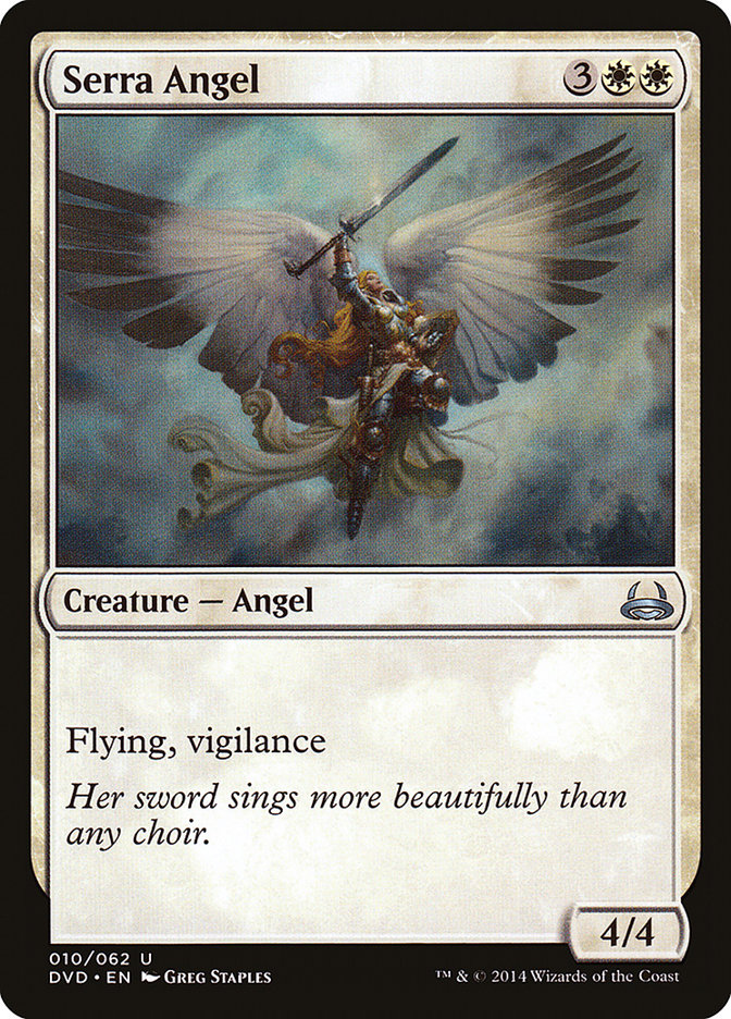 Serra Angel (Divine vs. Demonic) [Duel Decks Anthology] | Card Citadel