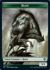 Beast (010) // Whale Token [Commander 2021 Tokens] | Card Citadel
