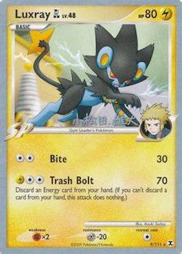 Luxray GL LV.48 (9/111) (LuxChomp of the Spirit - Yuta Komatsuda) [World Championships 2010] | Card Citadel