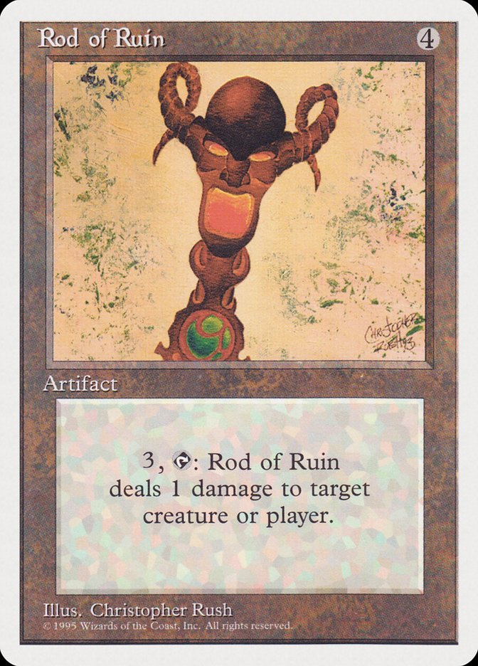 Rod of Ruin [Rivals Quick Start Set] | Card Citadel