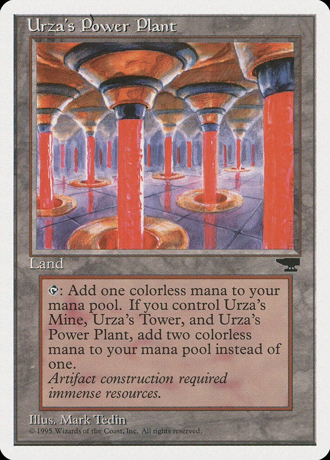 Urza's Power Plant (Red Columns) [Chronicles] | Card Citadel