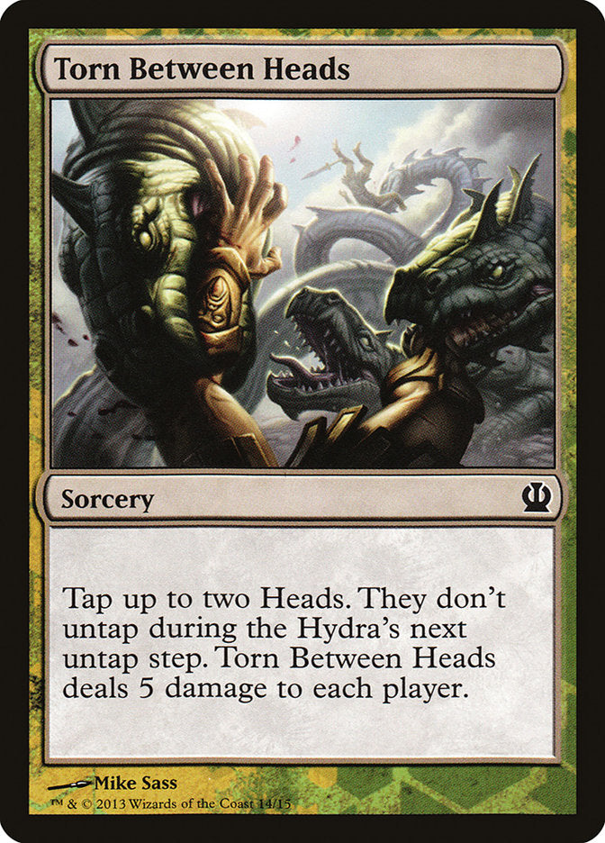 Torn Between Heads [Hero's Path Promos] | Card Citadel