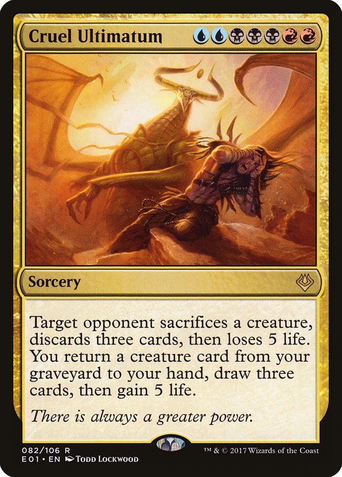 Cruel Ultimatum [Archenemy: Nicol Bolas] | Card Citadel