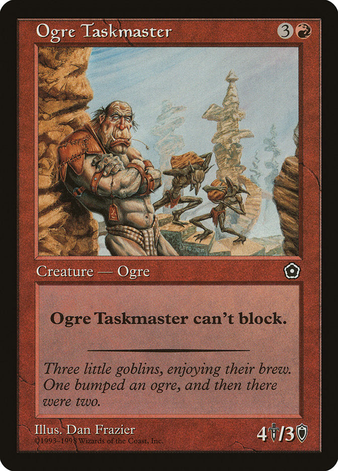 Ogre Taskmaster [Portal Second Age] | Card Citadel