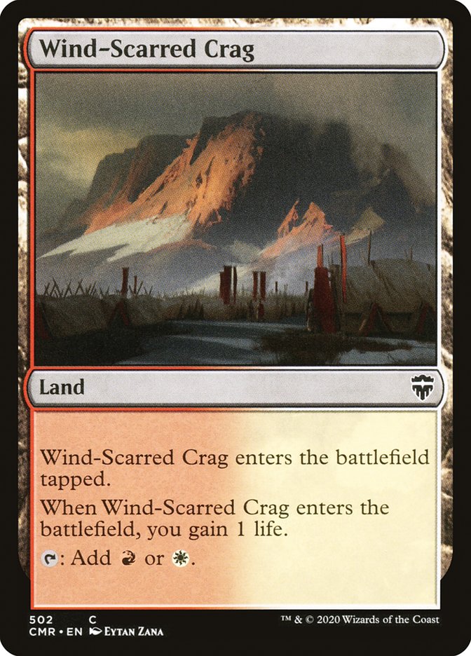 Wind-Scarred Crag [Commander Legends] | Card Citadel