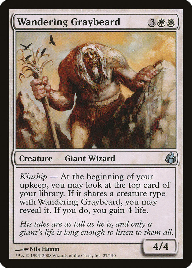 Wandering Graybeard [Morningtide] | Card Citadel