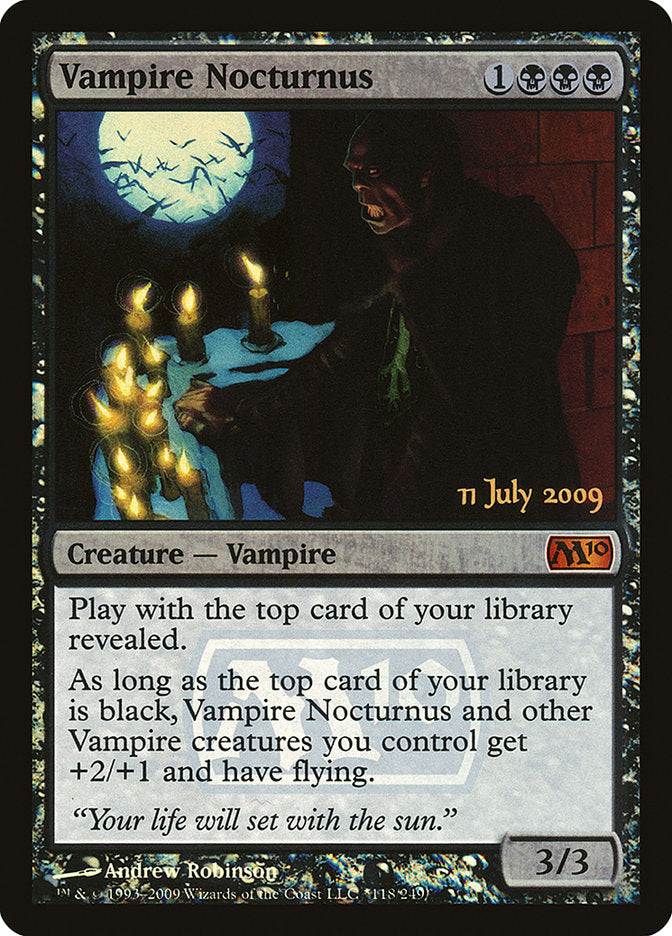 Vampire Nocturnus [Magic 2010 Promos] | Card Citadel
