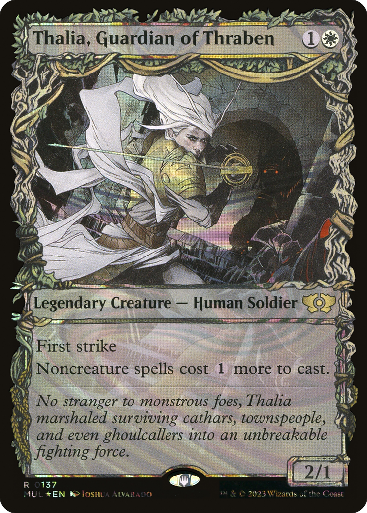 Thalia, Guardian of Thraben (Halo Foil) [Multiverse Legends] | Card Citadel