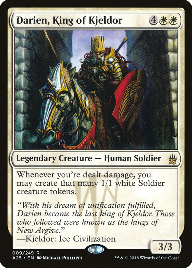 Darien, King of Kjeldor [Masters 25] | Card Citadel