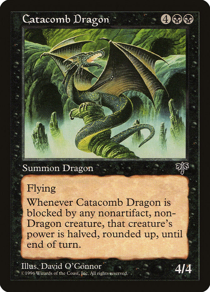 Catacomb Dragon [Mirage] | Card Citadel