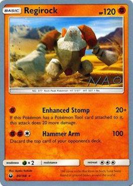 Regirock (80/168) (Buzzroc - Naohito Inoue) [World Championships 2018] | Card Citadel