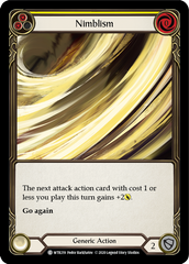 Nimblism (Yellow) [U-WTR219] (Welcome to Rathe Unlimited)  Unlimited Normal | Card Citadel