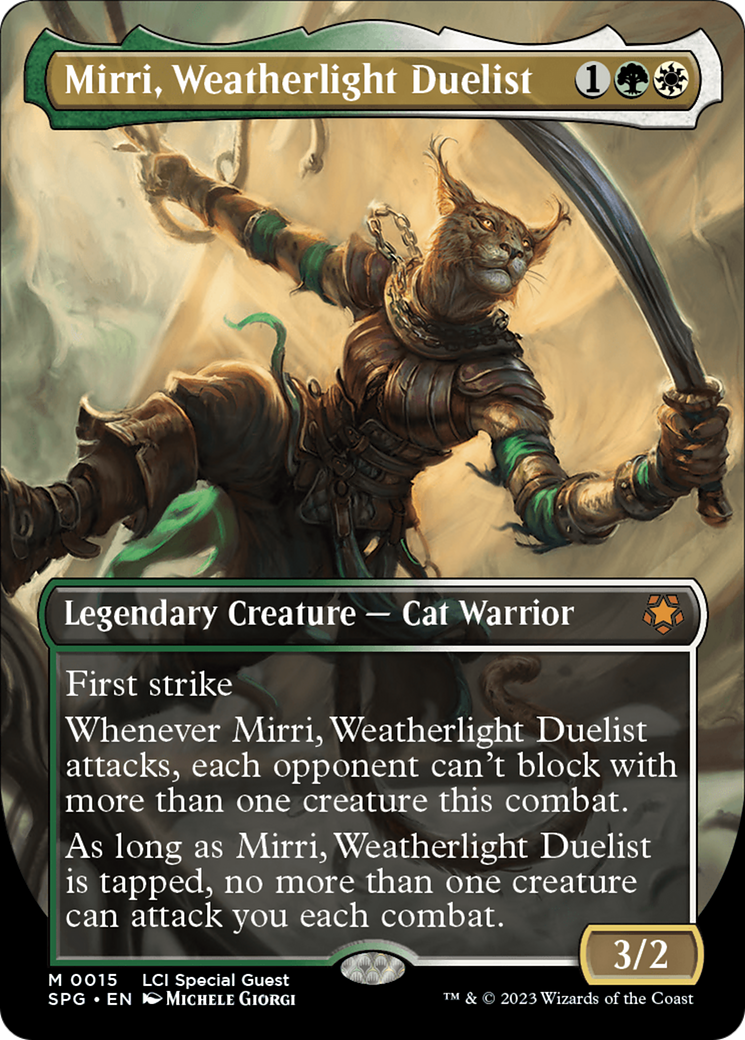 Mirri, Weatherlight Duelist (Borderless) [The Lost Caverns of Ixalan Special Guests] | Card Citadel