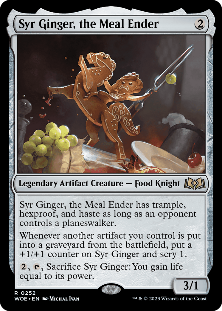 Syr Ginger, the Meal Ender [Wilds of Eldraine] | Card Citadel