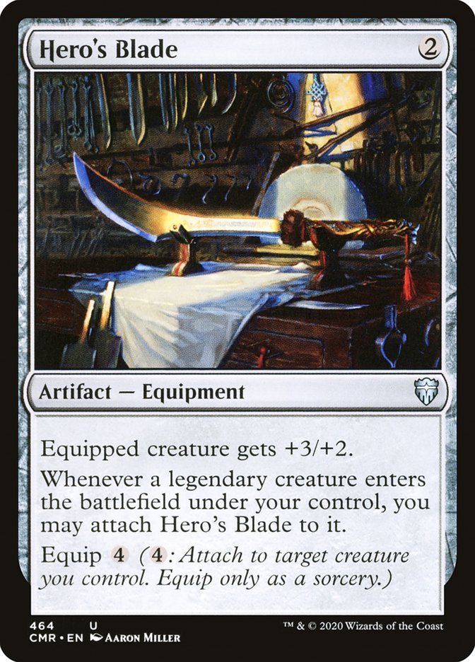 Hero's Blade (464) [Commander Legends] | Card Citadel